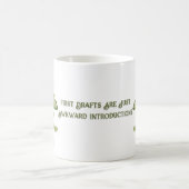 Eerste Concepten Koffiemok Voor Schrijvers (Center)