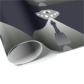 Eerste contact / Alien ontvoering Cadeaupapier (Rol Hoek)