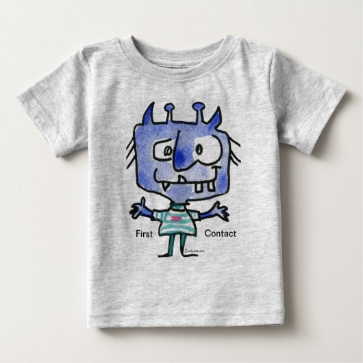 Eerste Contact: Blue Alien #22 (Voorkant)