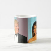 Eerste Couple Donald en Melania Trump Inauguration Koffiemok (Center)