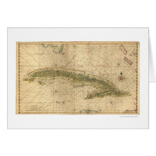 Eerste Cuba-kaart 1639