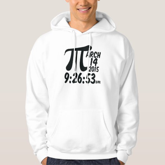 Eerste dag 3-14-15 hoodie (Voorkant)