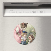 Eerste Dag Groeten – Kitten & Egel Magneet (Insitu (Vaatwasser))