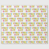 EERSTE DAG Kinder Alfabet Cadeaupapier (Vlak)