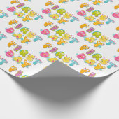 EERSTE DAG Kinder Alfabet Cadeaupapier (Hoek)