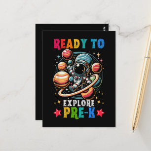 Eerste dag Kinderen Welkom terug op school Astrona Briefkaart