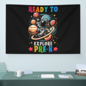 Eerste dag Kinderen Welkom terug op school Astrona Spandoek (Beurs)