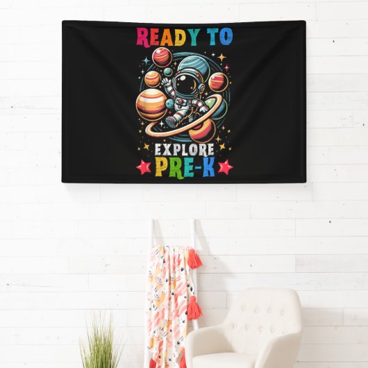 Eerste dag Kinderen Welkom terug op school Astrona Spandoek (Insitu)