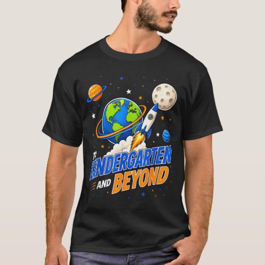 Eerste dag kleuterschool shirt jongens 1e dag van (Voorkant)