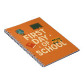 Eerste dag notitieboek (Rechterzijde)