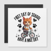 Eerste Dag Op School Heb Een Goede Dag (Voorkant / Achterkant)