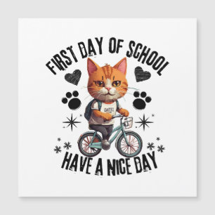 Eerste Dag Op School Heb Een Goede Dag