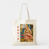 EERSTE DAG OP SCHOOL HERINNERING TOTE BAG (Achterkant)
