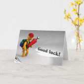 Eerste dag op school kaart (Gele Bloem)