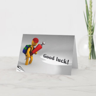 Eerste dag op school kaart