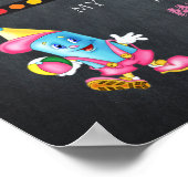 EERSTE DAG PRESCHOOL, bord, foto Poster (Hoek)