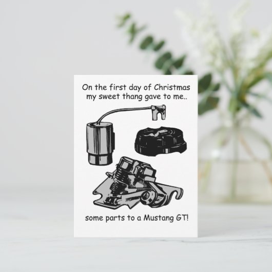 Eerste dag Rednek Briefkaart (Staand voorkant)