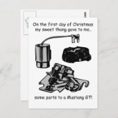 Eerste dag Rednek Briefkaart (Voorkant / Achterkant)