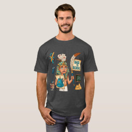 Eerste dag schooloutfit grappig t-shirt