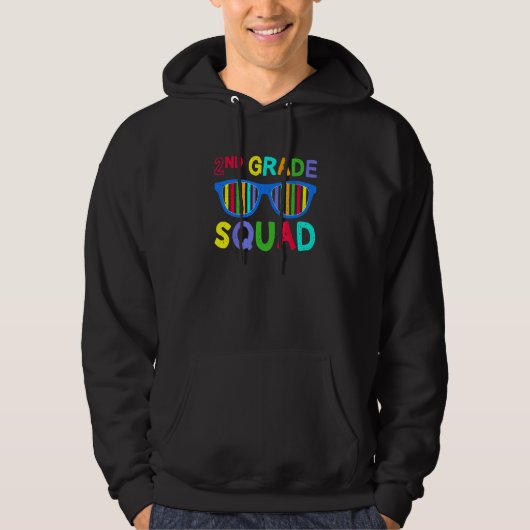 Eerste dag Terug naar school 2e klas Hoodie (Voorkant)