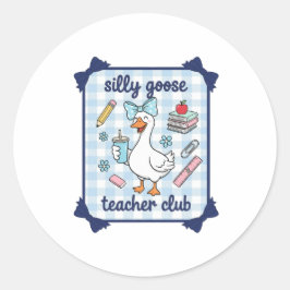 Eerste dag terug naar school ronde sticker