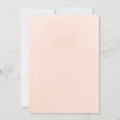 Eerste dag Uitnodigingsdag Kaart (Achterkant)