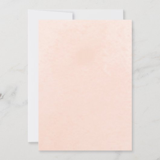 Eerste dag Uitnodigingsdag Kaart (Achterkant)