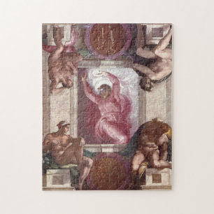 Eerste dag van creatie Sistine Chapel Michelangelo Legpuzzel