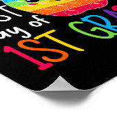 Eerste dag van de 1e klas Meisjesjongens terug naa Poster (Hoek)