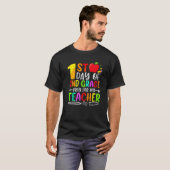Eerste dag van de 2de graad bidden voor mijn leraa t-shirt (Voorkant volledig)