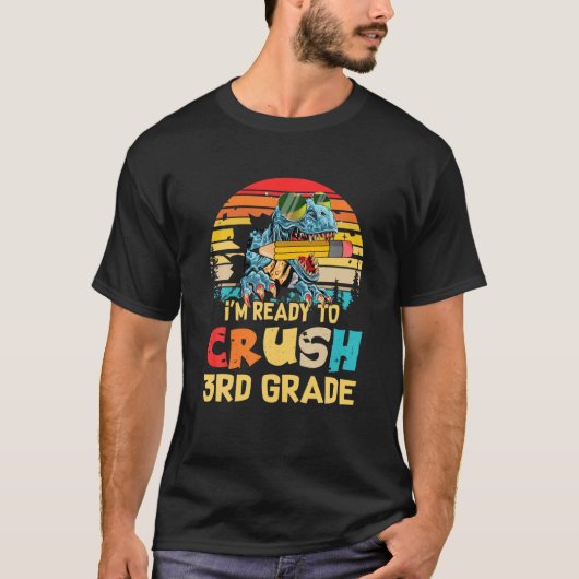 Eerste dag van de 3e graad klaar om de kindertuin t-shirt (Voorkant)