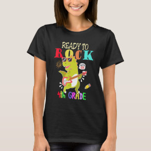 Eerste dag van de 4e klare kleuterschool t-shirt