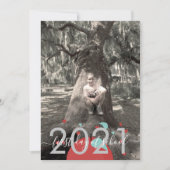 Eerste dag van de Apple Moderne-schoolfotokaart Kaart (Voorkant)