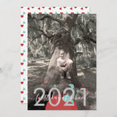 Eerste dag van de Apple Moderne-schoolfotokaart Kaart (Voorkant / Achterkant)