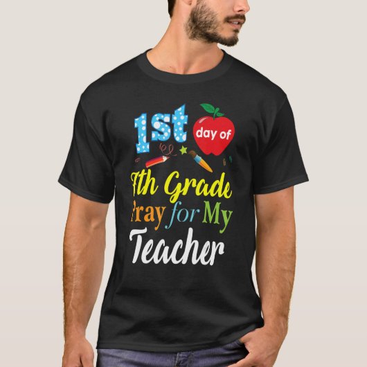 Eerste dag van de bevalling voor mijn leraar Kind T-shirt (Voorkant)