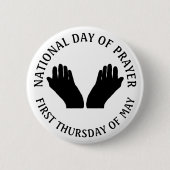 Eerste dag van de Button van de religieuze feestda (Voorkant)