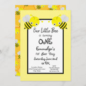 Eerste dag van de dag van geboorte kaart (Voorkant / Achterkant)