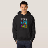 Eerste dag van de derde graad klaar om 3e graad te hoodie (Voorkant volledig)