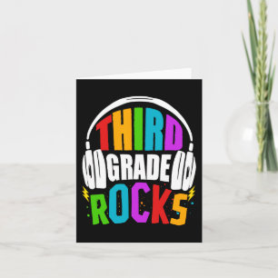 eerste dag van de derde klas rockt terug naar scho kaart