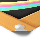 Eerste dag van de door de school omgeven achtergro poster (Hoek)