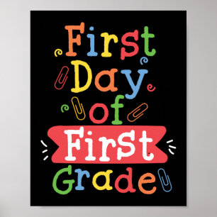 Eerste dag van de eerste graad Hallo eerste graad  Poster