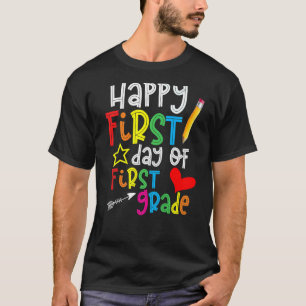 Eerste dag van de eerste klas leraar terug naar sc t-shirt