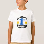 Eerste dag van de eerste klas t-shirt (Voorkant)