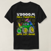 Eerste dag van de Kinder eerste klas van de trekke T-shirt (Design voorkant)