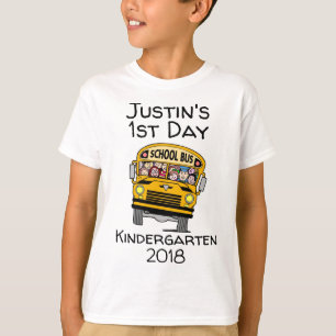 Eerste dag van de Kindergarten / ongeacht de graad T-shirt