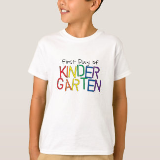 Eerste dag van de Kindergarten T-shirt