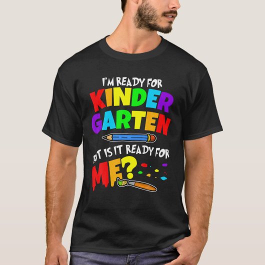 Eerste dag van de kinderopvang naar het Kind van d T-shirt (Voorkant)