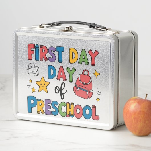 Eerste dag van de kleuterschool (In situ)