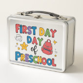 Eerste dag van de kleuterschool (Voorkant)