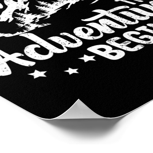 Eerste dag van de kleuterschool 1e dag van de scho poster (Hoek)